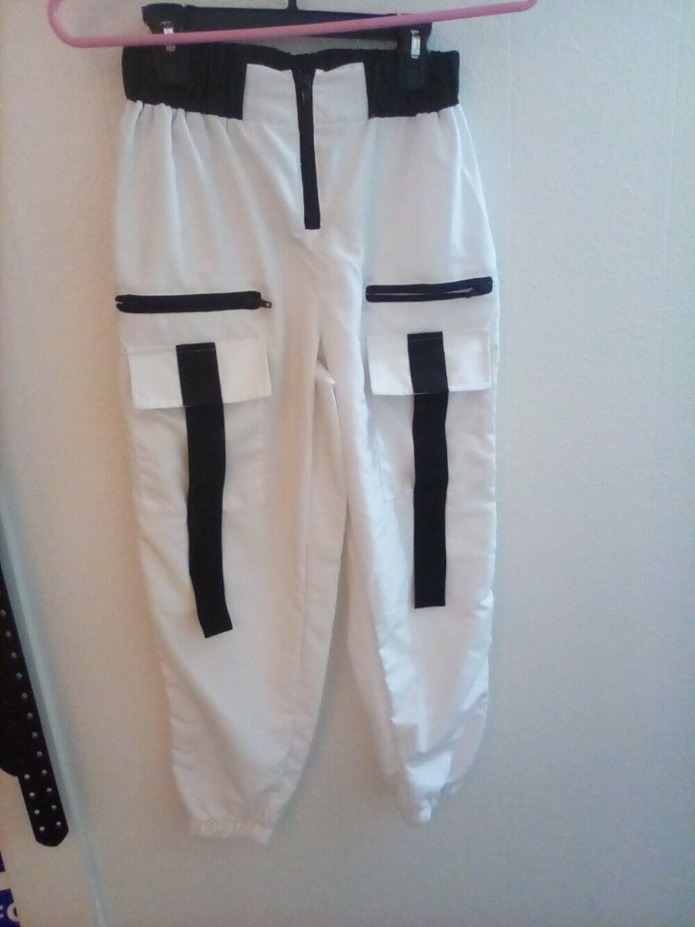 White Weissman cargo pants